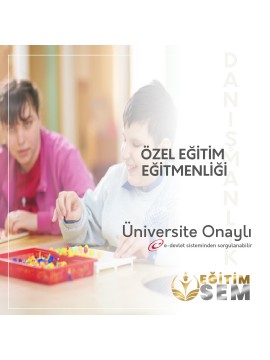 ÖZEL EĞİTİM EĞİTMENLİĞİ